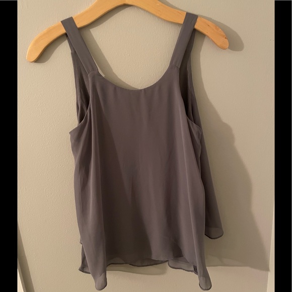 New York & Company Chiffon Tiered Top - Picture 4 of 6